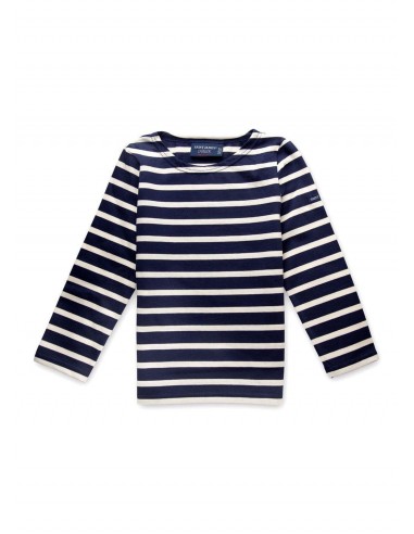 Marinière enfant Minquiers - en coton léger (MARINE/ECRU) offre 