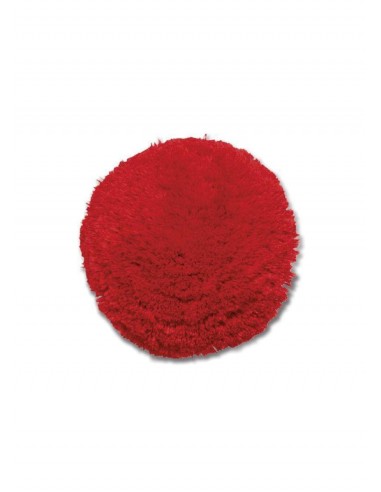 Broche pompon - en laine rouge (ROUGE) de pas cher