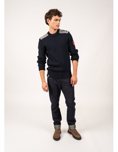 Pull marin Moraine Arpin - SAINT JAMES x ARPIN (NAVY) Pour