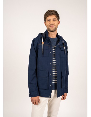 Parka waterproof St Donald - capuche amovible (MARINE) Paris Déstockage Promo