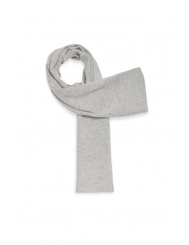 Echarpe en laine moulinée Bréauté - SAINT JAMES 48N1W (GRIS CLAIR/ECRU) en ligne des produits 