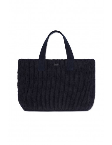 Sac tricoté - en coton (NAVY) sélection de produits