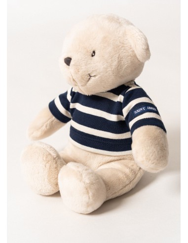 Peluche P'tit Doudou rayé - SAINT JAMES x Les P'tits Doudous (BEIGE) une grave pollution 